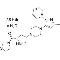 Teneligliptin hydrobromide hydrate 1572583-29-9
